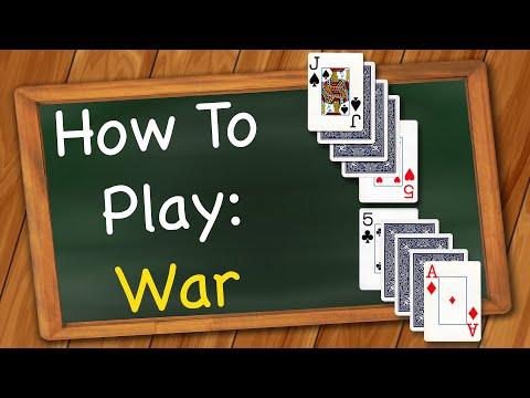 How To Play War