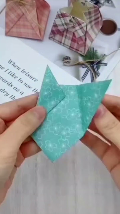 Cute gift bag making with paper by crafty ideas by tabassum | #giftbag #giftcraft #craft #art #cute