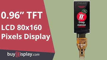 0.96 inch IPS TFT LCD Display 80x160 ST7735 Connector Type FPC