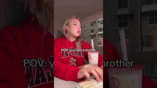 MY BROTHER IS SO ANNOYING SOMETIMESDS #reels #siblings #relatable #funny #pov