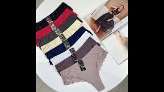 Трусики Стрінги Biweier Висока Посадка Мереживо 768