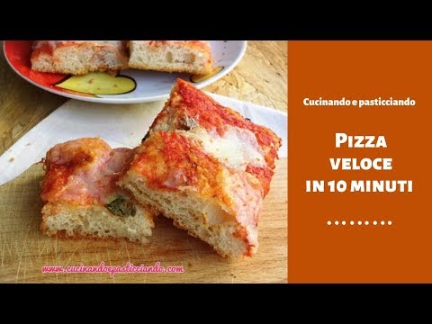 Video: Come Fare La Pizza In 10 Minuti