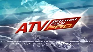ATV Offroad Fury Pro PSP Gameplay