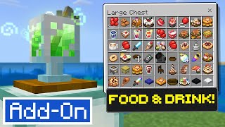 The BEST FOOD and DRINKS Addon for Minecraft Bedrock Edition [Celebration Food Review] by ECKOSOLDIER 16,668 views 11 days ago 20 minutes