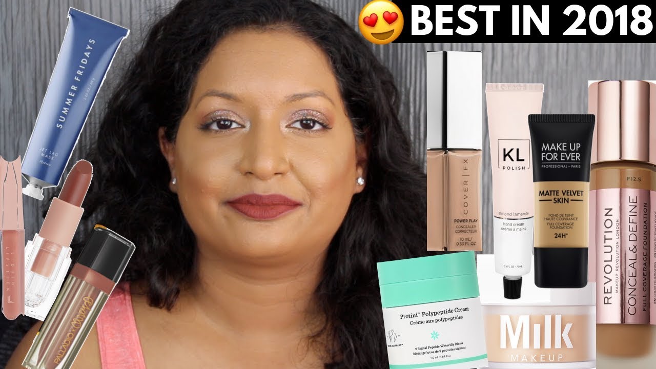 Best Makeup Products of 2018 Full Face GRWM - YouTube