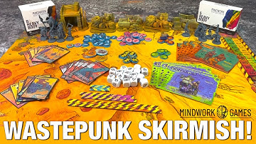 Paradise A Wastepunk Skirmish Game Review - Fantastic Art Style!