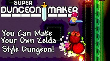 Make Your Own Zelda Style Dungeon In Super Dungeon Maker (Steam Early Access)