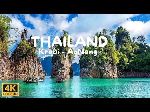 4K Video - PARADISE THAILANDE - KRABI - Ao Nang - Relaxing