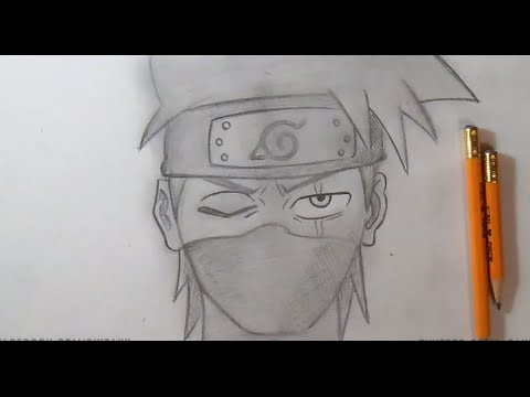 Comment Dessiner Kakashi Naruto