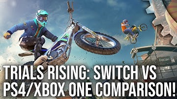 Trials Rising: Switch vs PS4/Xbox One Graphics Comparison - A Cut Too Far on Switch?