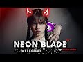 Neon blade  wednesday addams edit  status  whatsapp status 