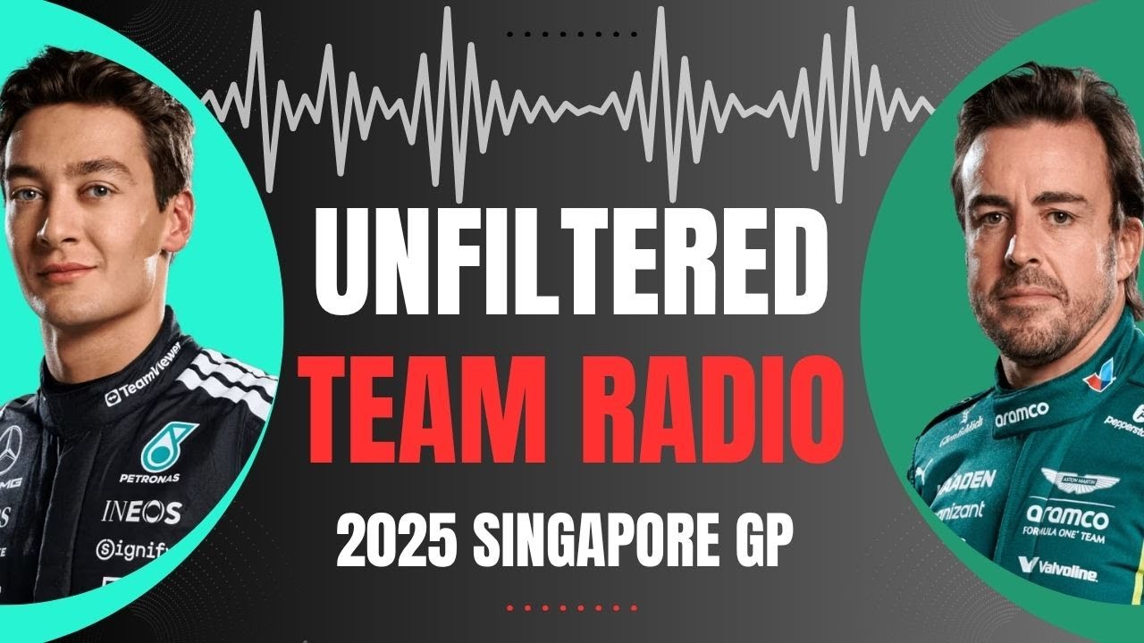 Радиопередача каждого гонщика Формулы-1 после гонки с Гран-при Сингапура 2025 года
