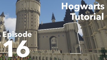 How to build Hogwarts in Minecraft - Episode 16 - THE WEST WING