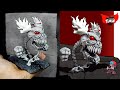 [FNF] Making Tricky the Clown Phase 5 Sculpture Timelapse [Madness Combat] - Friday Night Funkin'