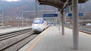 KTX-산천 812열차 일신역 고속 통과