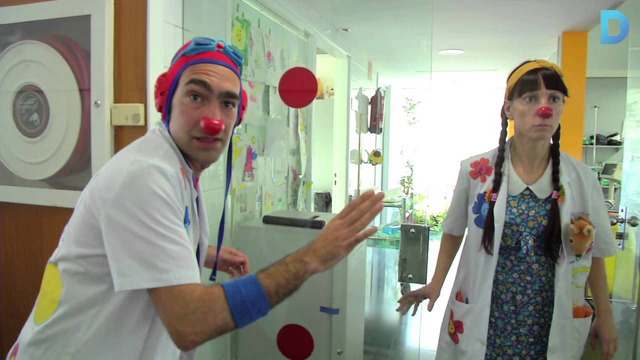 humor or humour La feina de fer riure els nens malalts