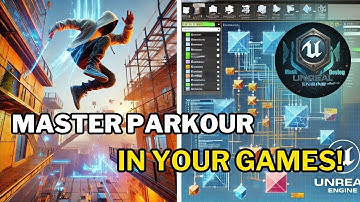 🔥Harness Precise Techniques: Parkour in Unreal Engine 5 Reimagined!
