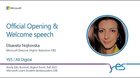 [YES] OFFICIAL OPENING & Microsoft Learn Student Ambassadors Program