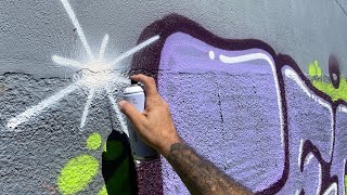 GRAFFITI  Cromo e Roxo