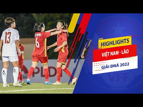 Highlights | Việt Nam - Lào | Ấn tượng Huỳnh Như sút phạt đẳng cấp | Giải bóng đá nữ ĐNÁ 2022