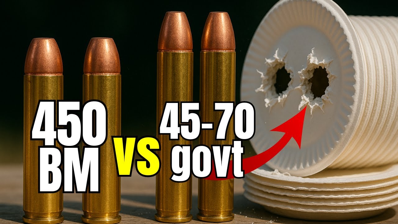 .450 Bushmaster против .45-70: результаты меня ШОКИРОВАЛИ...