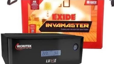 Inverter Microtek & Exide Battery Home setup short Video #battary #exidebattery #inverter #microtek