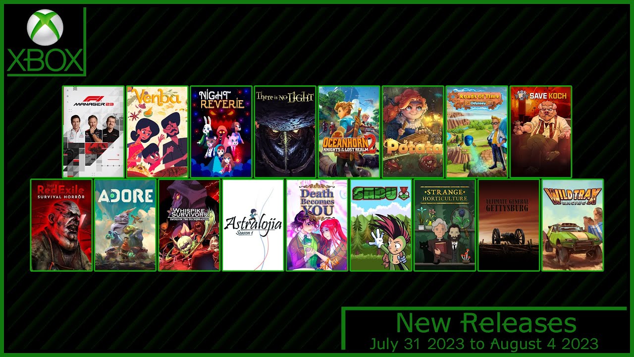 Upcoming Xbox One games for 2023