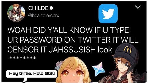 if genshin impact characters had twitter! pt. 3