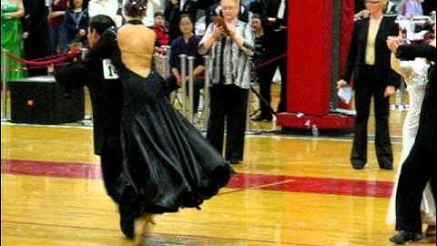 Open Smooth Tango at MIT Open Ballroom Competition 2011_Zach and Vicki