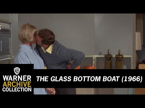 Rod Taylor Kisses Doris Day The Glass Bottom Boat Warner Archive
