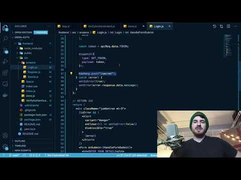 Adding Authentication to React Routes thumbnail