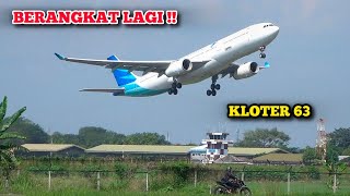 100 Kloter !! Tugas Berat Garuda Indonesia | Bolak-Balik Antar Jemaah Haji Embarkasi Solo 2024