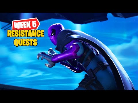 Fortnite All Week 5 Resistance Quests Guide - Chapter 3 Season 2