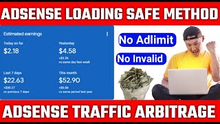 Adsense Loading New Method 2023 | Google AdSense Traffic Arbitrage | AdSense Traffic Arbitrage 2023