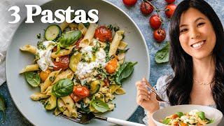 3 HEALTHY PASTA Recipes that Are Simple and Easy