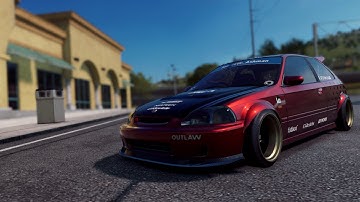 NFS Heat | Supercharged AWD Civic Sonic Run (Modified Project Unite) [OBSOLETE]