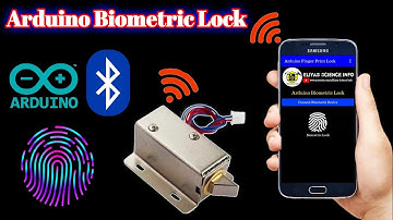 Arduino Bluetooth Biometric Door Lock With Android Fingerprint