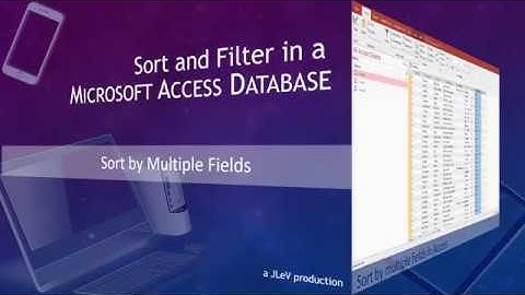 Sorting by Multiple Fields in Microsoft Access