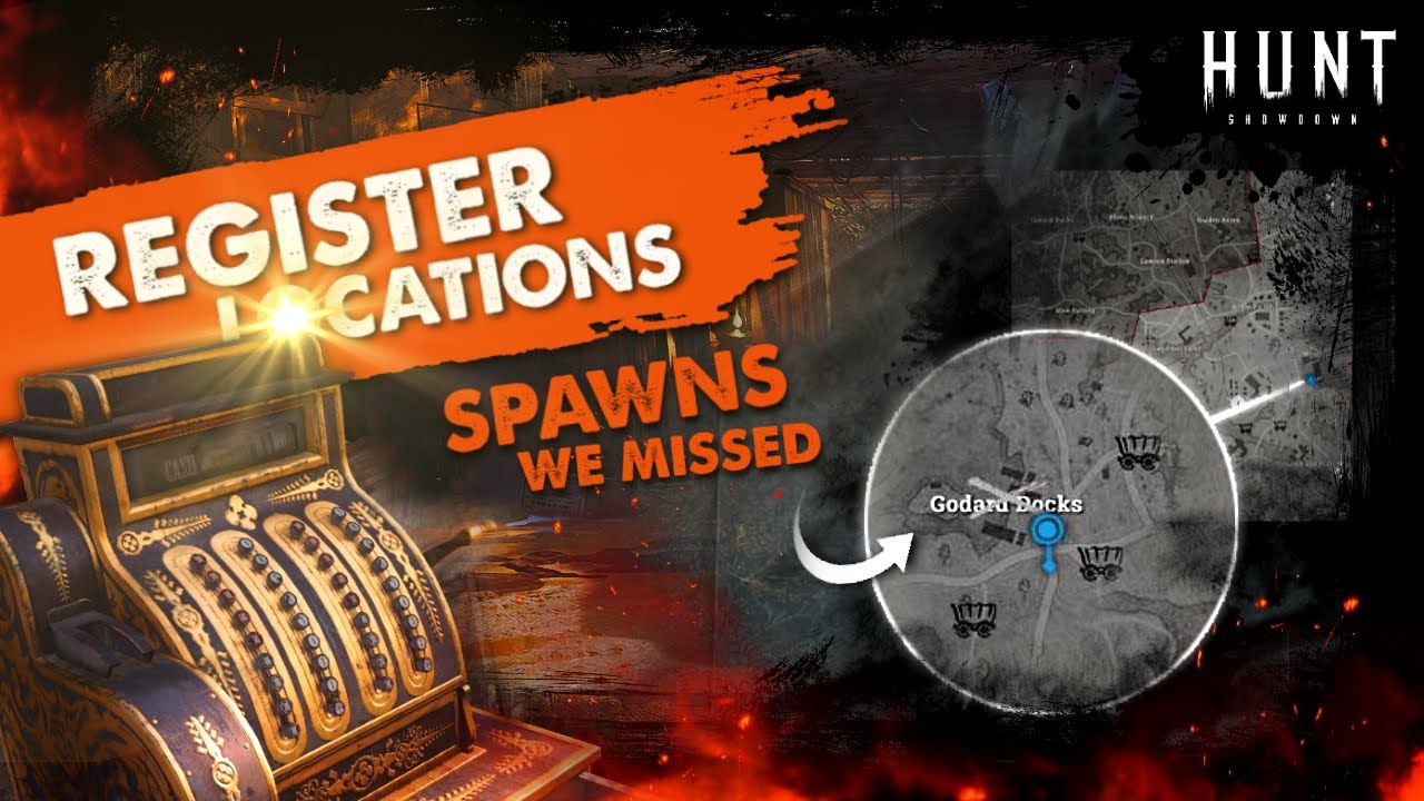 Even MORE cash register locations! RARE spawns we missed (HUNT