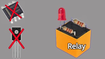 Top 4 Easy relay circuits / Without Using Any IC or Transistor