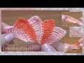 Crochet Wing Element Tutorial 14 Freeform