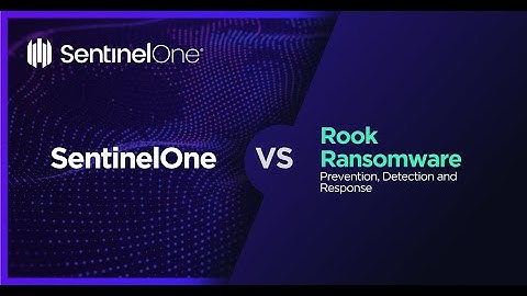 SentinelOne Vs. Rook Ransomware – Kill and Quarantine
