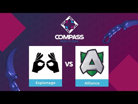 Espionage проти Alliance | Мапа 2 Vertigo | YaLLa Compass Spring 2024 Contenders