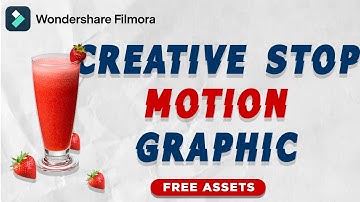 STOP MOTION GRAPHICS  | WONDERSHARE FILMORA X | SKF!