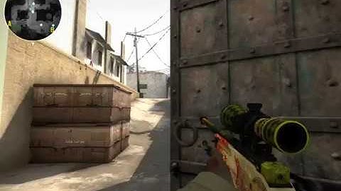 CS:GO gameplay pc DeathMatch with Hard Bots