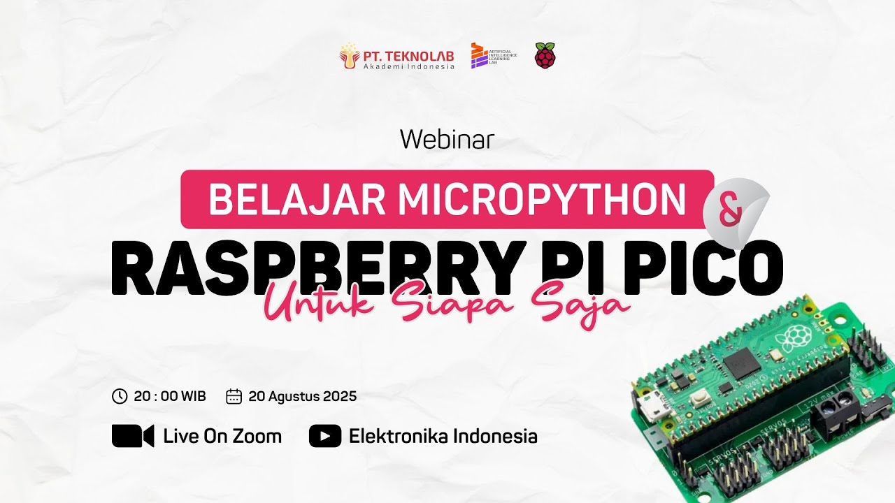 Webinar Belajar MicroPython & Raspberry Pi Pico - YouTube