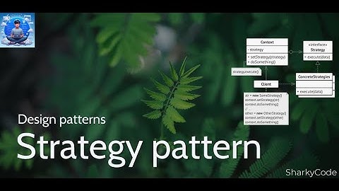 [Design Patterns] #1 Strategy pattern - SharkyCode
