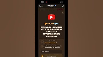 MemeFi YouTube video secret code today 31 August || #memefi #memeficode #code #codes #today #crypto