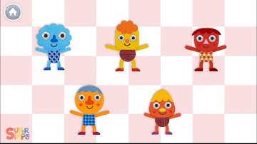 Count 5 object - Number 5 - Counting 5 objects for children and kids - Counting numbers for kids