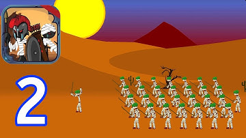 Stick Battle: Zombie War - All Levels 4-6 - Walkthrough Gameplay [Part 2]